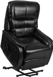 Flash Furniture Electric Power Lift Chair Recliner - Black